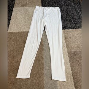 Cuddl Duds Womens White Long Underwear- medium